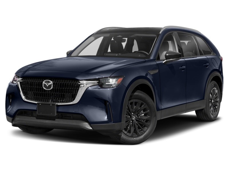 2026 Mazda CX-90 MHEV GS-L AWD Deep Crystal Blue Mica  Shot 4