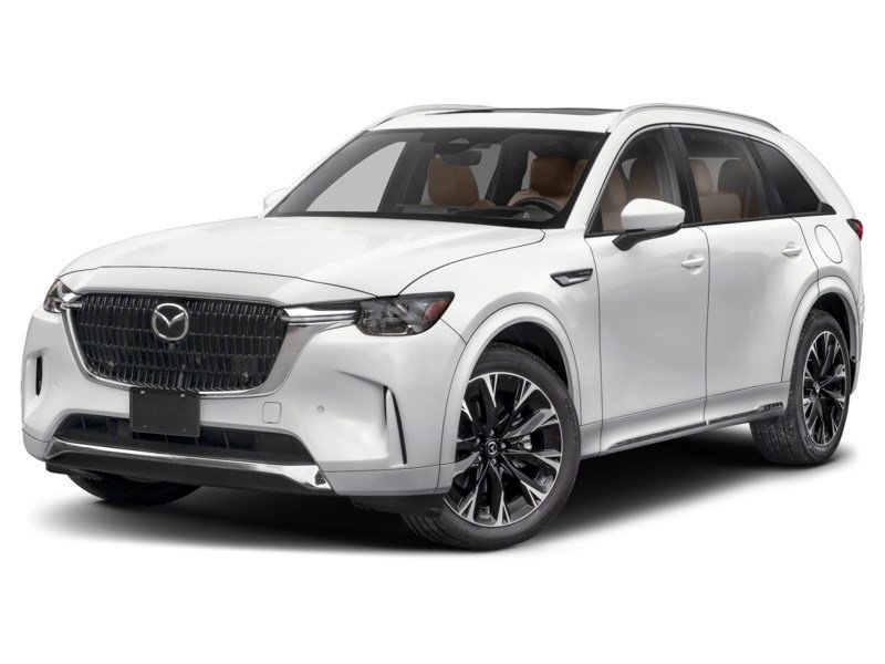 2026 Mazda CX-90 MHEV Signature AWD Rhodium White Metallic  Shot 4