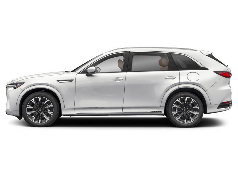 2026 Mazda CX-90 MHEV Signature AWD Rhodium White Metallic  Shot 3