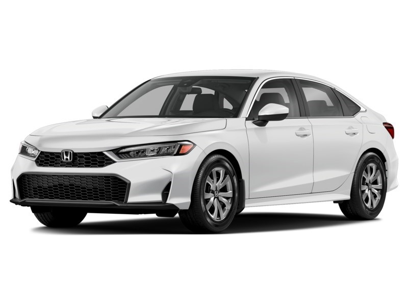 2026 Honda Civic LX CVT Platinum White Pearl  Shot 3