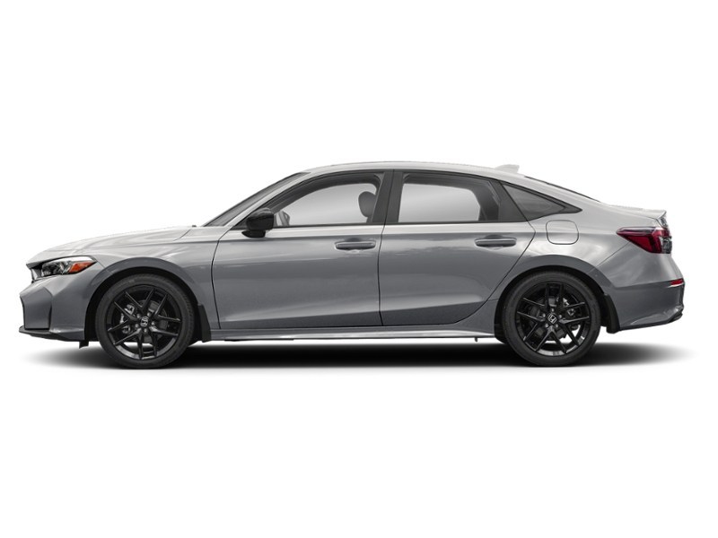 2025 Honda Civic Sedan Hybrid Sport eCVT Solar Reflection Silver Metallic  Shot 24