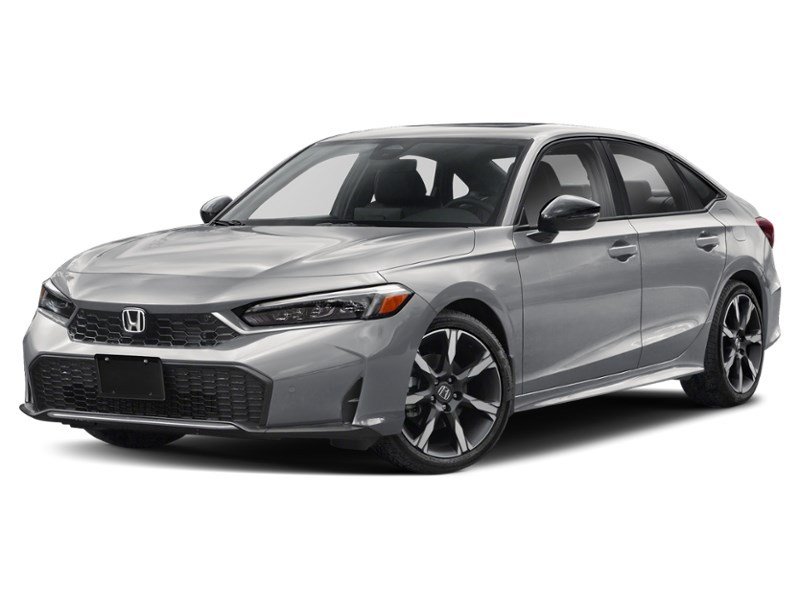 2025 Honda Civic Sedan Hybrid Sport Touring eCVT Solar Reflection Silver Metallic  Shot 23