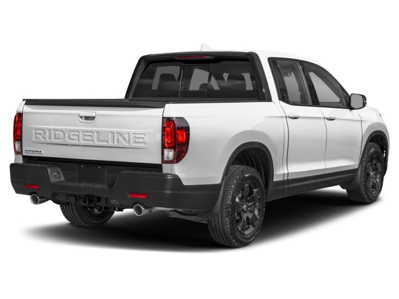 2025 Honda Ridgeline Black Edition AWD Platinum White Pearl  Shot 9