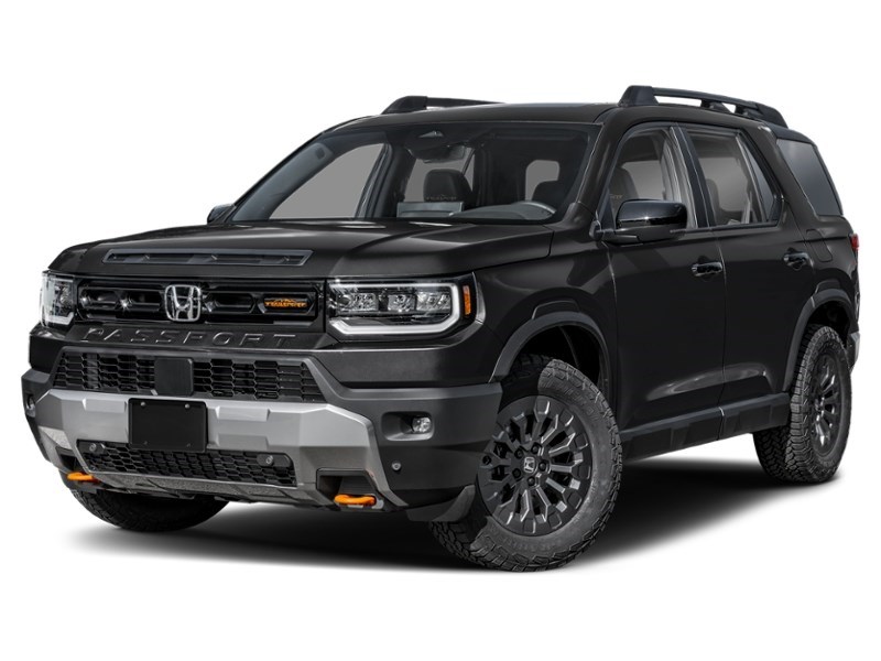 2026 Honda Passport TrailSport AWD Crystal Black Pearl  Shot 4