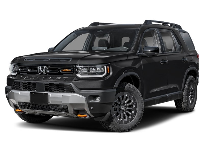 2026 Honda Passport TrailSport AWD Crystal Black Pearl  Shot 1