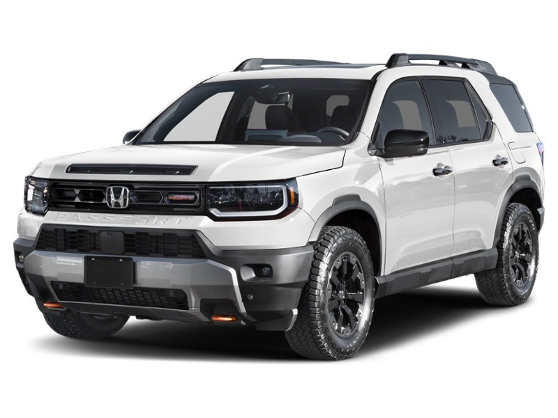 2026 Honda Passport TrailSport Touring AWD Platinum White Pearl  Shot 4