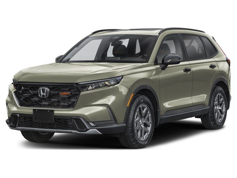 2026 Honda CR-V Hybrid TrailSport AWD Ash Green Metallic  Shot 1