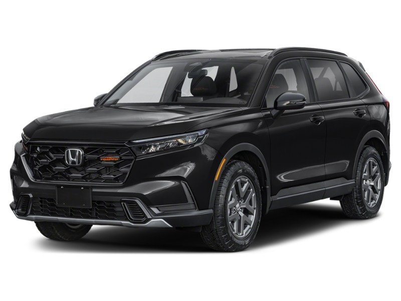 2026 Honda CR-V Hybrid TrailSport AWD Crystal Black Pearl  Shot 1