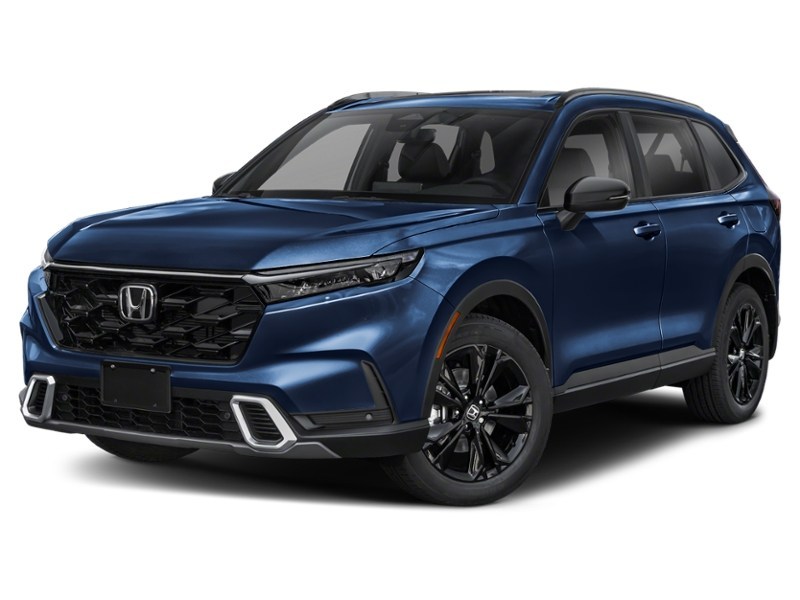 2026 Honda CR-V Hybrid Touring AWD Canyon River Blue Metallic  Shot 4