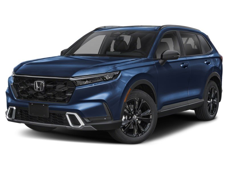 2026 Honda CR-V Hybrid Touring AWD Canyon River Blue Metallic  Shot 11