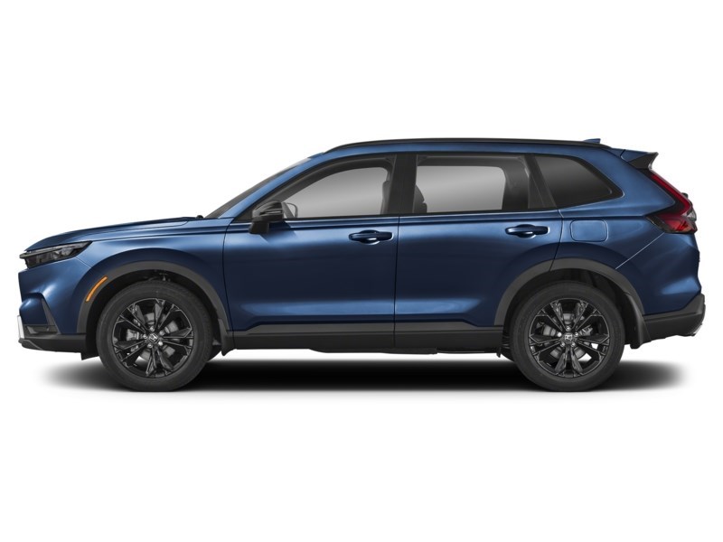 2026 Honda CR-V Hybrid Touring AWD Canyon River Blue Metallic  Shot 3