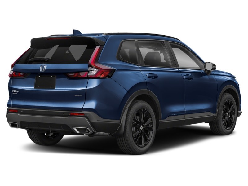 2026 Honda CR-V Hybrid Touring AWD Canyon River Blue Metallic  Shot 2