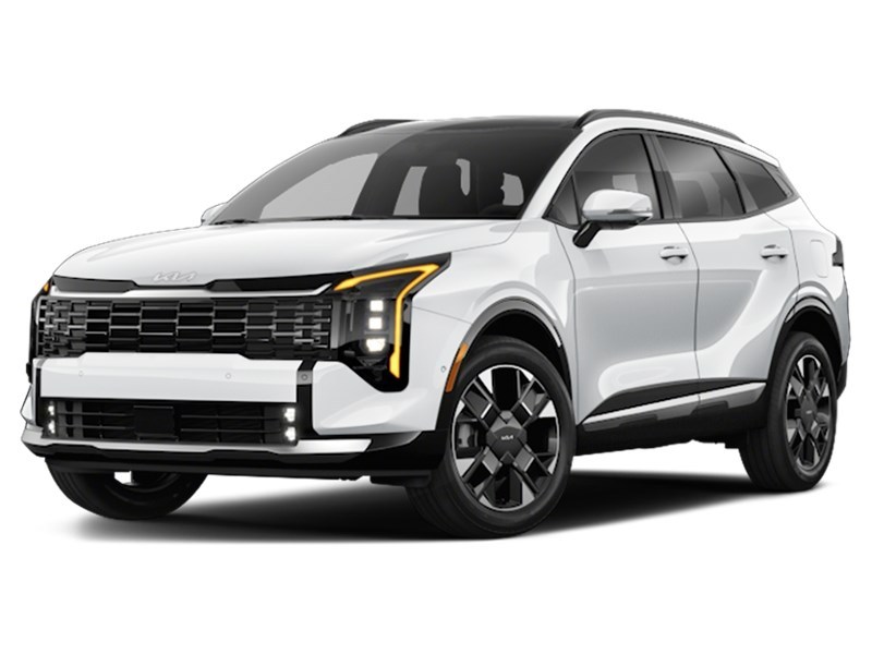 2026 Kia Sportage EX Premium AWD w/Black Interior Snow White Pearl  Shot 9