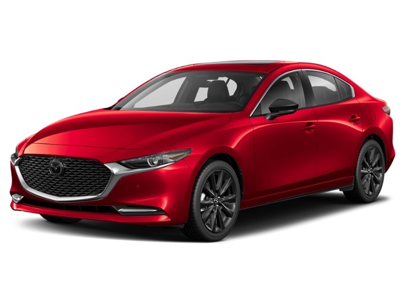 2026 Mazda Mazda3 GT w/Turbo i-ACTIV AWD Soul Red Crystal Metallic  Shot 1
