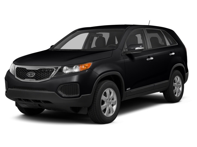 2011 Kia Sorento FWD 4dr V6 Auto LX w/3rd Row Ebony Black  Shot 16