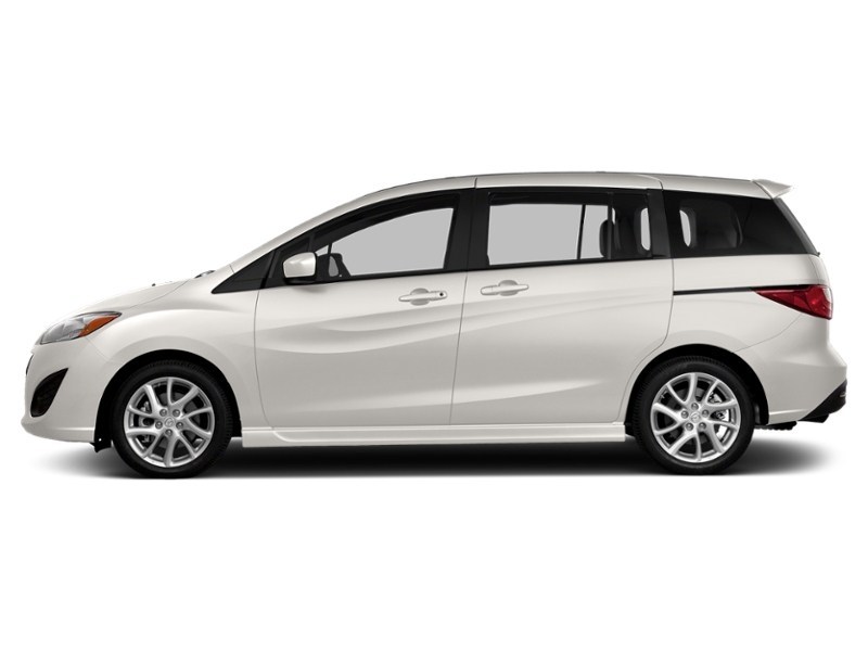 2012 Mazda Mazda5 4dr Wgn Man GT Crystal White Pearl  Shot 3