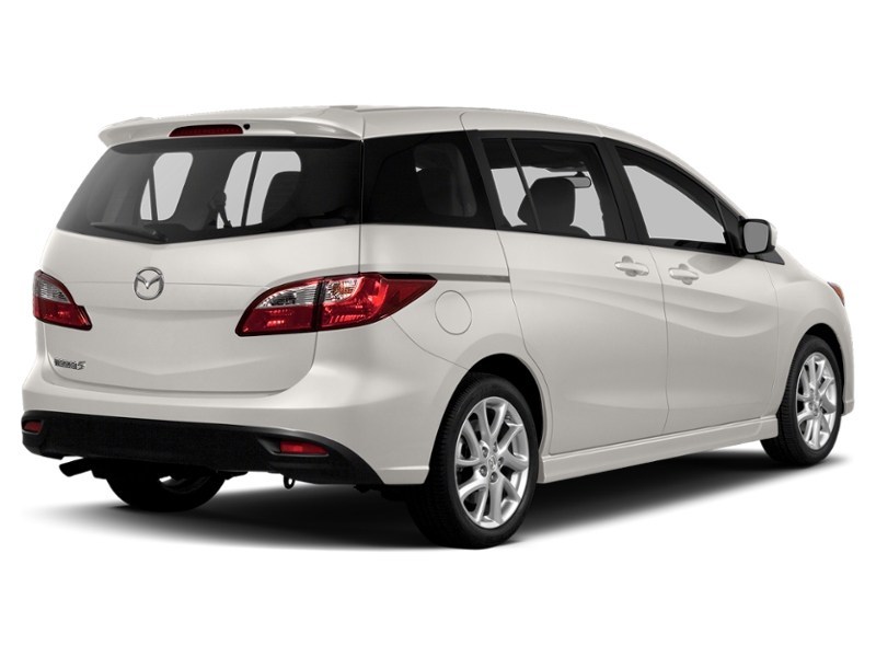2012 Mazda Mazda5 4dr Wgn Man GT Crystal White Pearl  Shot 6