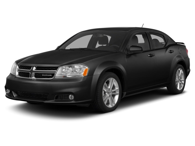 2013 Dodge Avenger 4dr Sdn Black  Shot 1