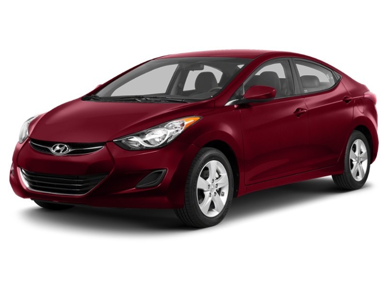 2013 Hyundai Elantra 4dr Sdn Man GL Sparkling Ruby Mica  Shot 4