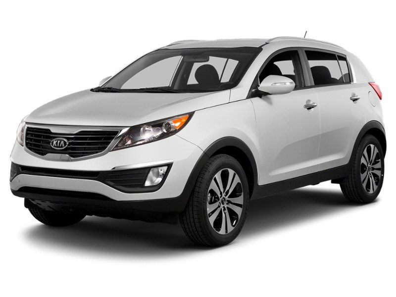 2013 Kia Sportage AWD 4dr I4 Auto EX Clear White  Shot 1