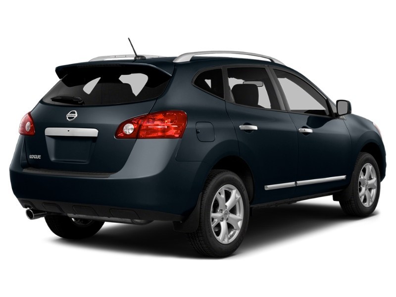 2013 Nissan Rogue FWD 4dr SV Graphite Blue Metallic  Shot 42