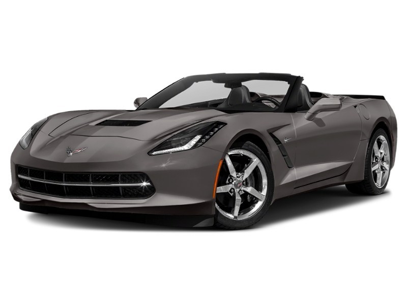 2015 Chevrolet Corvette 2dr Stingray Conv w/3LT Shark Grey Metallic  Shot 4