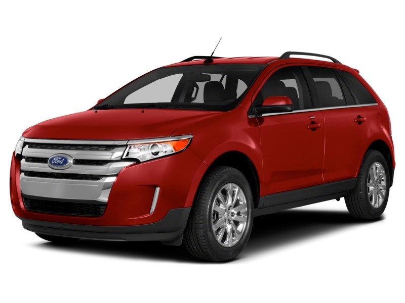 2014 Ford Edge 4dr SEL AWD Ruby Red Metallic Tinted Clearcoat  Shot 1