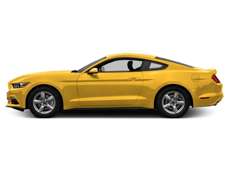2017 Ford Mustang 2dr Fastback EcoBoost Triple Yellow Tri-Coat  Shot 5