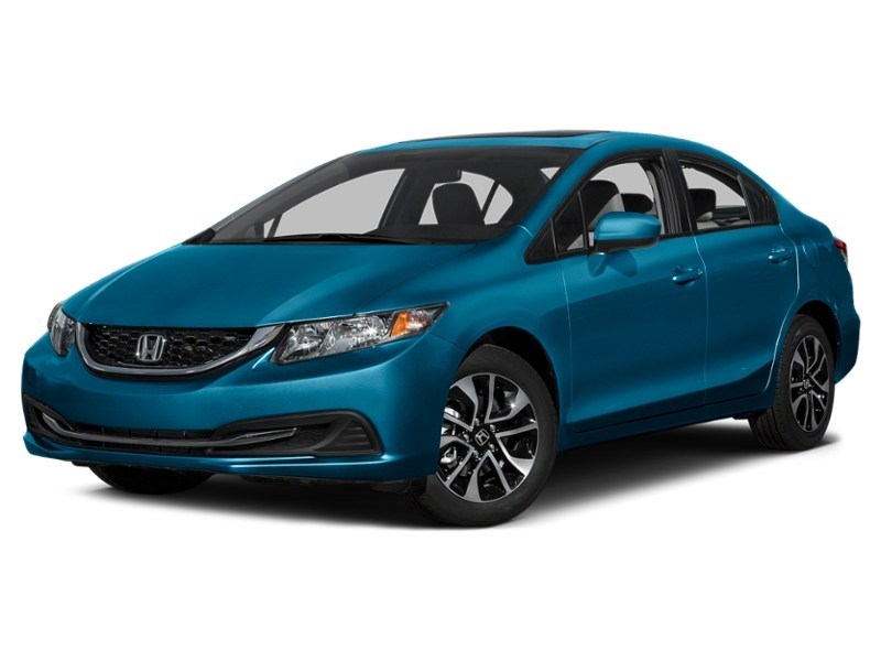 2015 Honda Civic Sedan 4dr Auto EX Dyno Blue Pearl  Shot 7