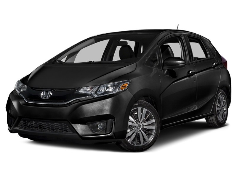 2015 Honda Fit 5dr HB CVT EX-L Navi Crystal Black Pearl  Shot 16