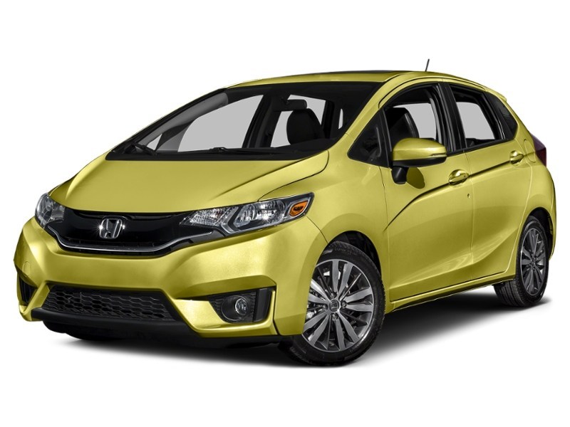 2015 Honda Fit 5dr HB CVT EX-L Navi Mystic Yellow Pearl  Shot 31