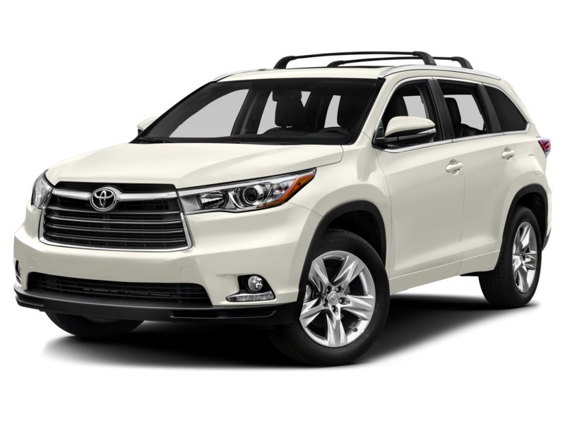 2015 Toyota Highlander XLE Blizzard Pearl  Shot 4