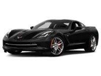 2016 Chevrolet Corvette 2dr Stingray Z51 Cpe w/1LT Black  Shot 1