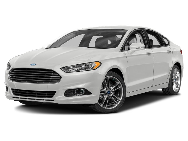 2014 Ford Fusion 4dr Sdn Titanium AWD White Platinum Tri-Coat  Shot 4