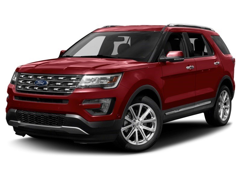 2016 Ford Explorer 4WD 4dr Limited Ruby Red Metallic Tinted Clearcoat  Shot 1