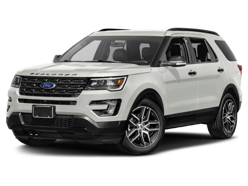 2016 Ford Explorer 4WD 4dr Sport White Platinum Metallic Tri-Coat  Shot 25