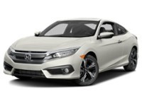 2016 Honda Civic Coupe 2dr CVT Touring White Orchid Pearl  Shot 1