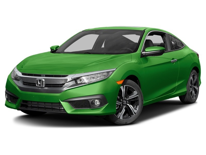 2016 Honda Civic Coupe 2dr CVT Touring Energy Green Pearl  Shot 13