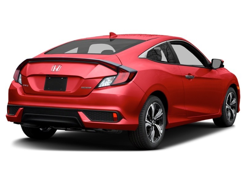 2016 Honda Civic Coupe 2dr CVT Touring Rallye Red  Shot 27