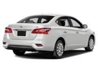 2017 Nissan Sentra 4dr Sdn CVT S Aspen White Pearl  Shot 6