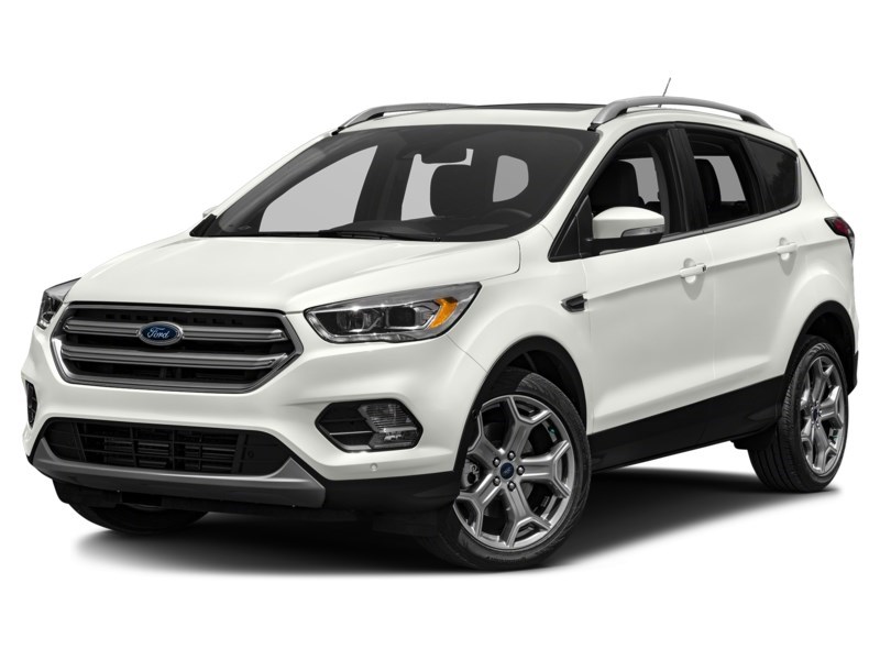2018 Ford Escape Titanium 4WD White Platinum Metallic Tri-Coat  Shot 1