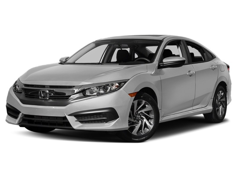 2017 Honda Civic Sedan 4dr CVT EX Lunar Silver Metallic  Shot 4