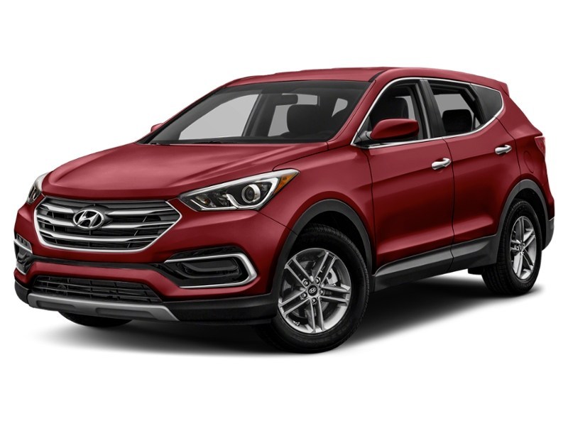 2018 Hyundai Santa Fe Sport 2.4L Premium AWD Serrano Red  Shot 34