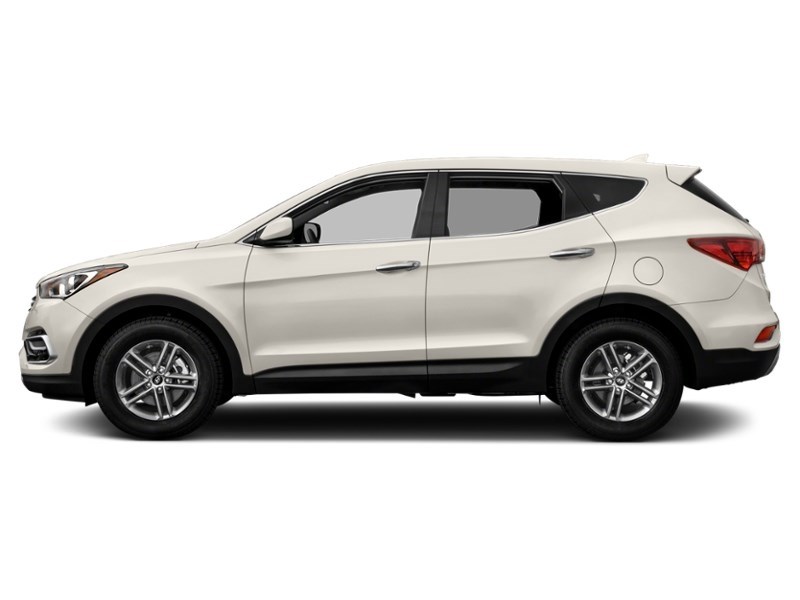 2018 Hyundai Santa Fe Sport 2.4L FWD Frost White  Shot 3