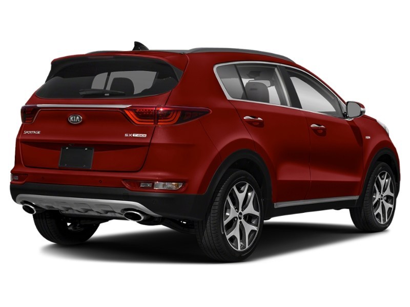 2018 Kia Sportage SX Turbo AWD w/Black Scarlet Red  Shot 6