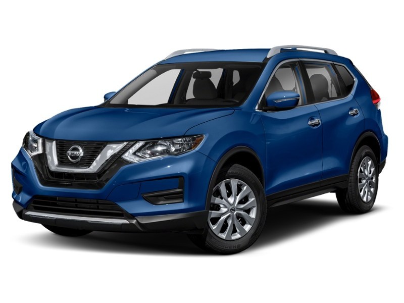 2019 Nissan Rogue AWD S Caspian Blue Metallic  Shot 22