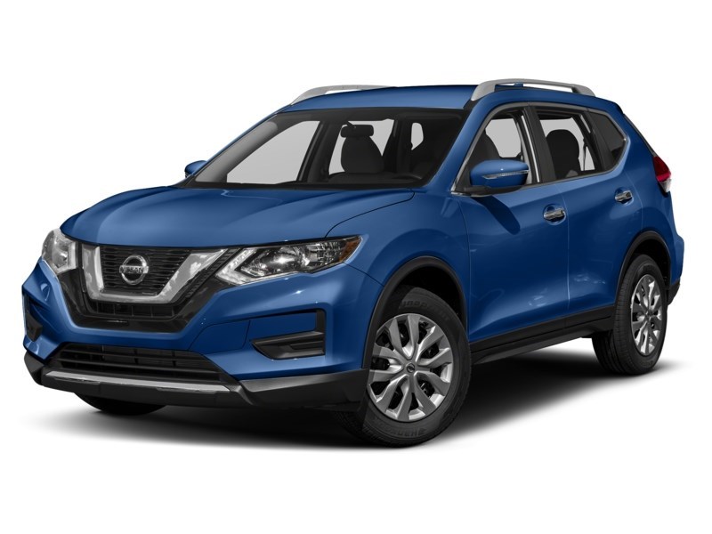 2017 Nissan Rogue FWD 4dr SV Caspian Blue Metallic  Shot 31