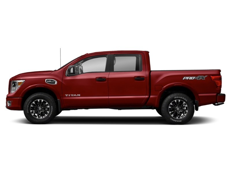 2018 Nissan Titan 4x4 Crew Cab PRO-4X Cayenne Red Metallic  Shot 23