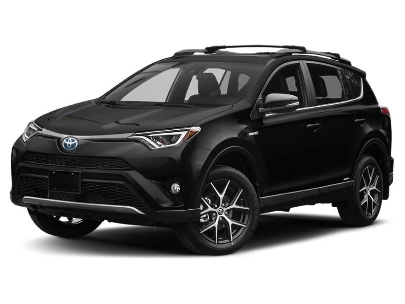 2018 Toyota RAV4 Hybrid AWD Hybrid SE Black Sand Pearl  Shot 1