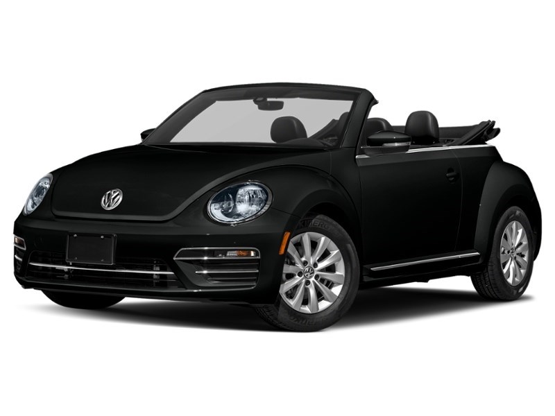 2018 Volkswagen Beetle Trendline Auto Deep Black Pearl w/Black Roof  Shot 25